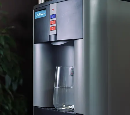 Culligan water cooler product close up