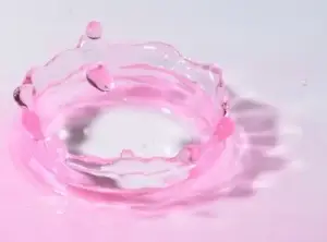 Pink water from the tap