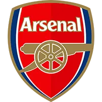Arsenal FC logo featuring a cannon on a red and blue shield.