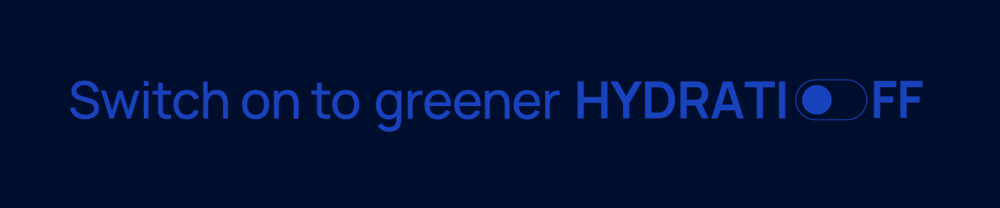 Switch on to greener, smarter, better hydration